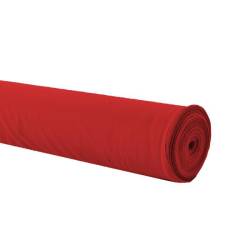 Rouleau 50m Burlington infroissable rouge vif