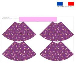 Kit jupe enfant motif licorne - Création Stillistic