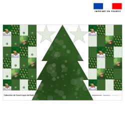 Coupon pour Calendrier de l'avent Sapin motif Renard de noel - Création Stillistic