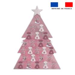 Coupon pour Calendrier de l'avent Sapin motif Tigre blanc de noel - Création Stillistic