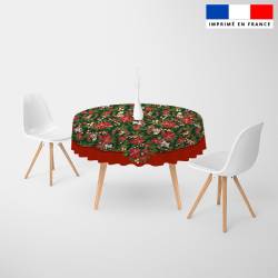 Coupon pour nappe ronde...