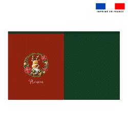 Kit hotte personnalisé motif Renne christmas - Création Stillistic