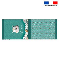 Kit hotte personnalisée motif animaux du froid ours - Création Stillistic