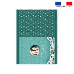 Kit hotte personalisée motif animaux du froid pingouin - Création Stillistic