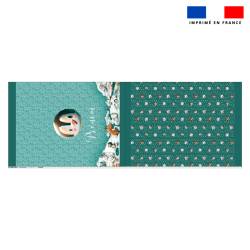 Kit hotte personalisée motif animaux du froid pingouin - Création Stillistic