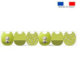 Kit bavoirs en éponge motif bébé dalmatien - Création Stillistic