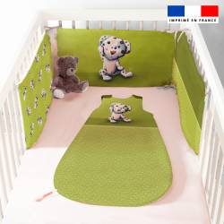 Coupon pour gigoteuse motif bébé dalmatien - Création Stillistic