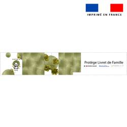 Kit protège livret de famille personnalisé - Panda aquarelle