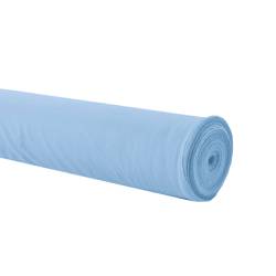 Rouleau 50m Burlington infroissable bleu clair