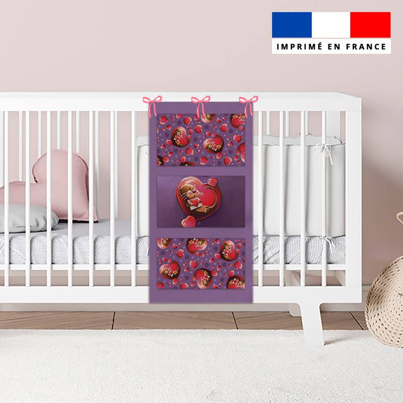 Coupon pour vide-poches motif loutre coeur - Création Stillistic