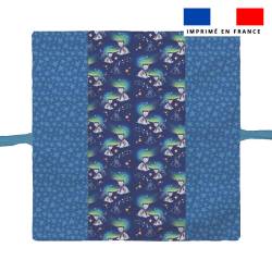 Kit protège livret de famille motif ours polaire - Création Stillistic