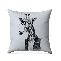 Coupon 45x45 cm motif girafe hipster