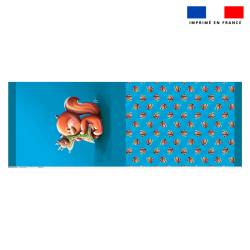 Kit sac à jouets motif écureuil - Création Stillistic