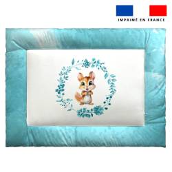 Kit couffin pour animaux motif écureuil aquarelle