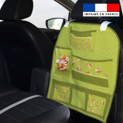 Patron pour organisateur de voiture motif bébé renard + Coupon pochette Offert - Création Stillistic