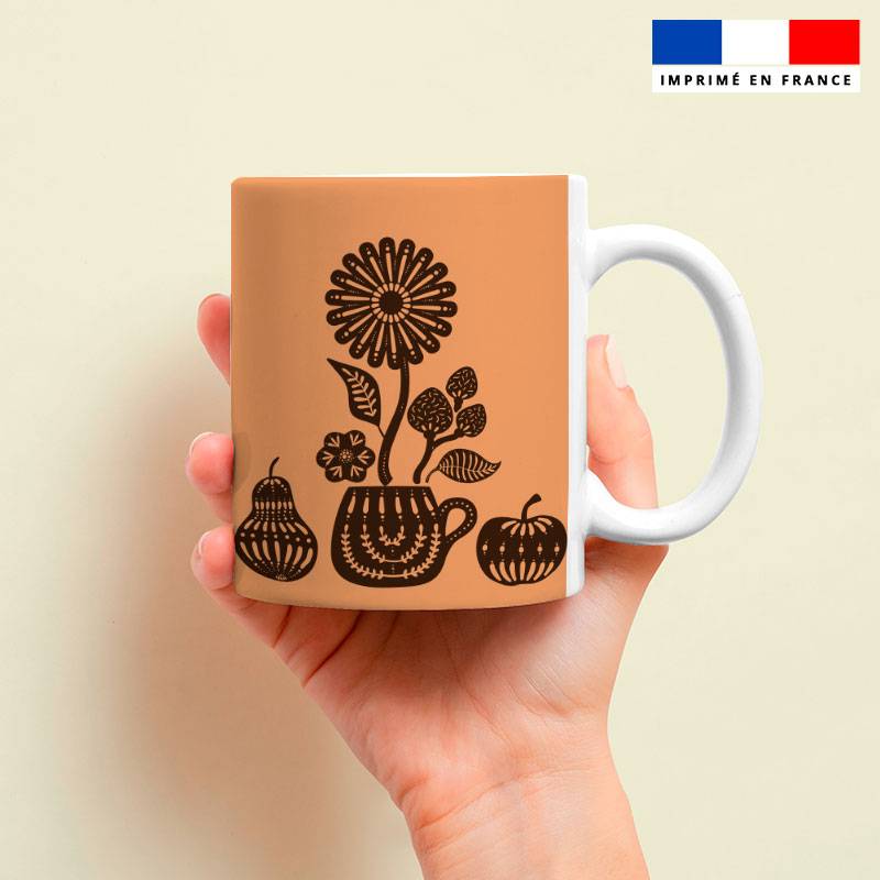 Mug imprimé éclat d'automne