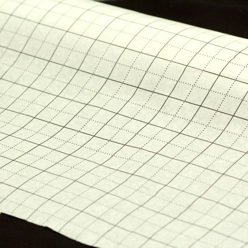 Rouleau de papier de soie quadrillé pour patrons - 80 cm x 15 mètres