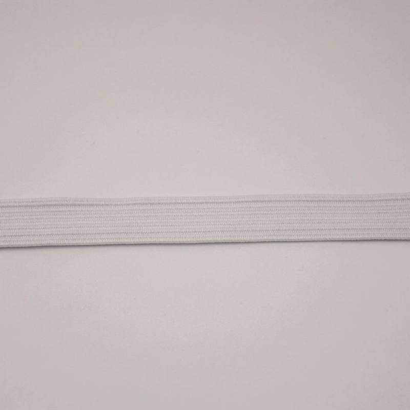 Elastique blanc 10 mm